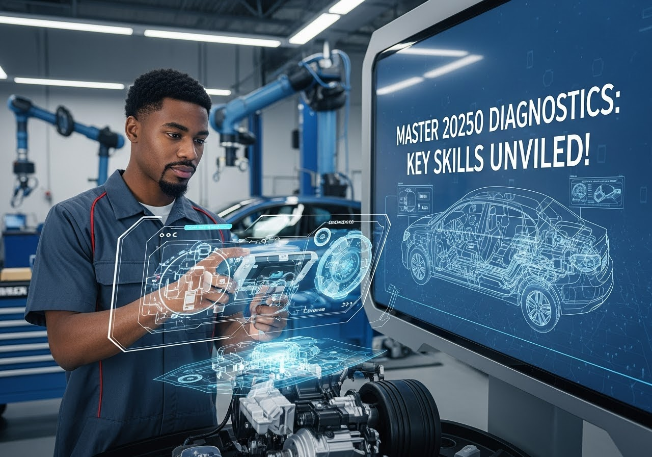 Master 2025 Auto Diagnostics: Key Skills Unveiled!