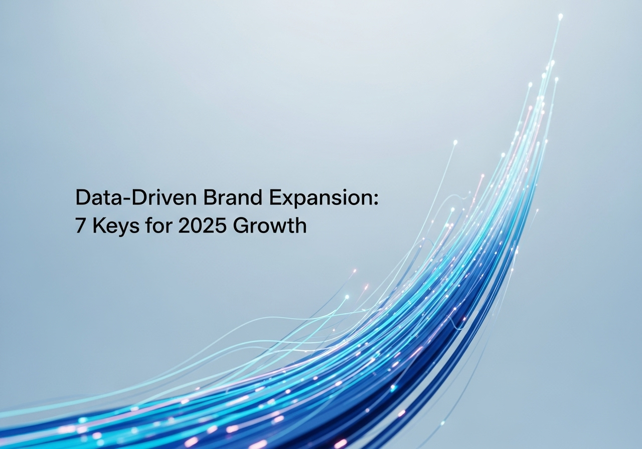 Data-Driven Brand Expansion: 7 Keys for 2025 Growth
