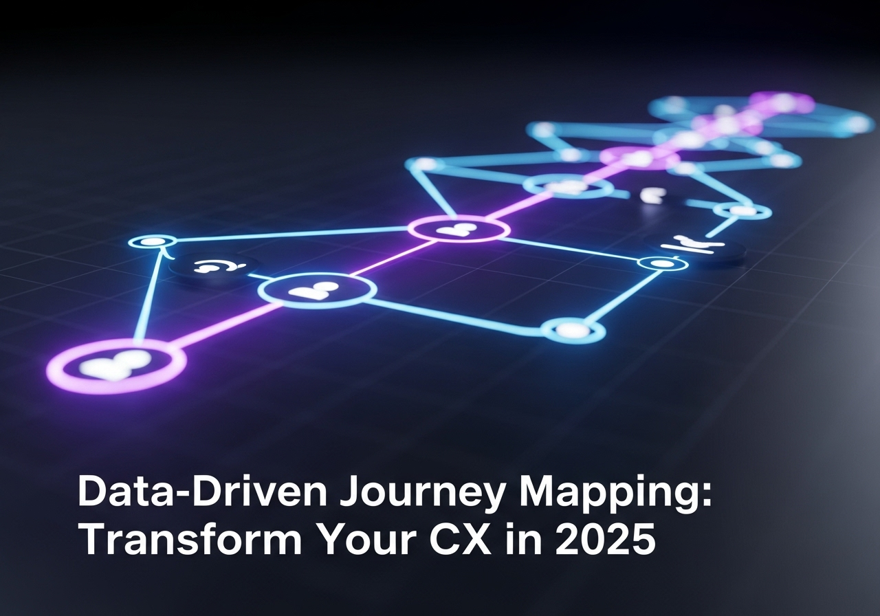 Data-Driven Journey Mapping: Transform Your CX in 2025