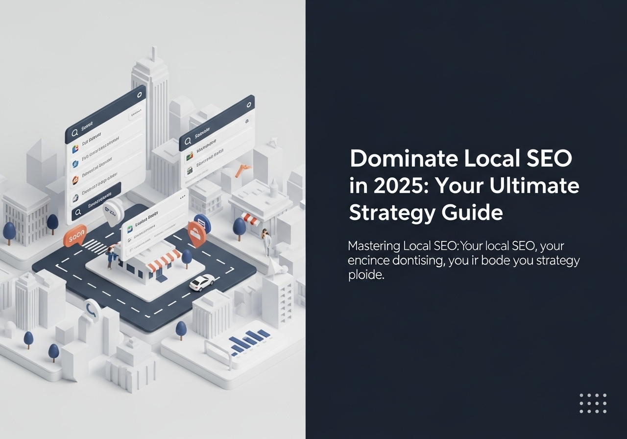 Dominate Local SEO in 2025: Your Ultimate Strategy Guide