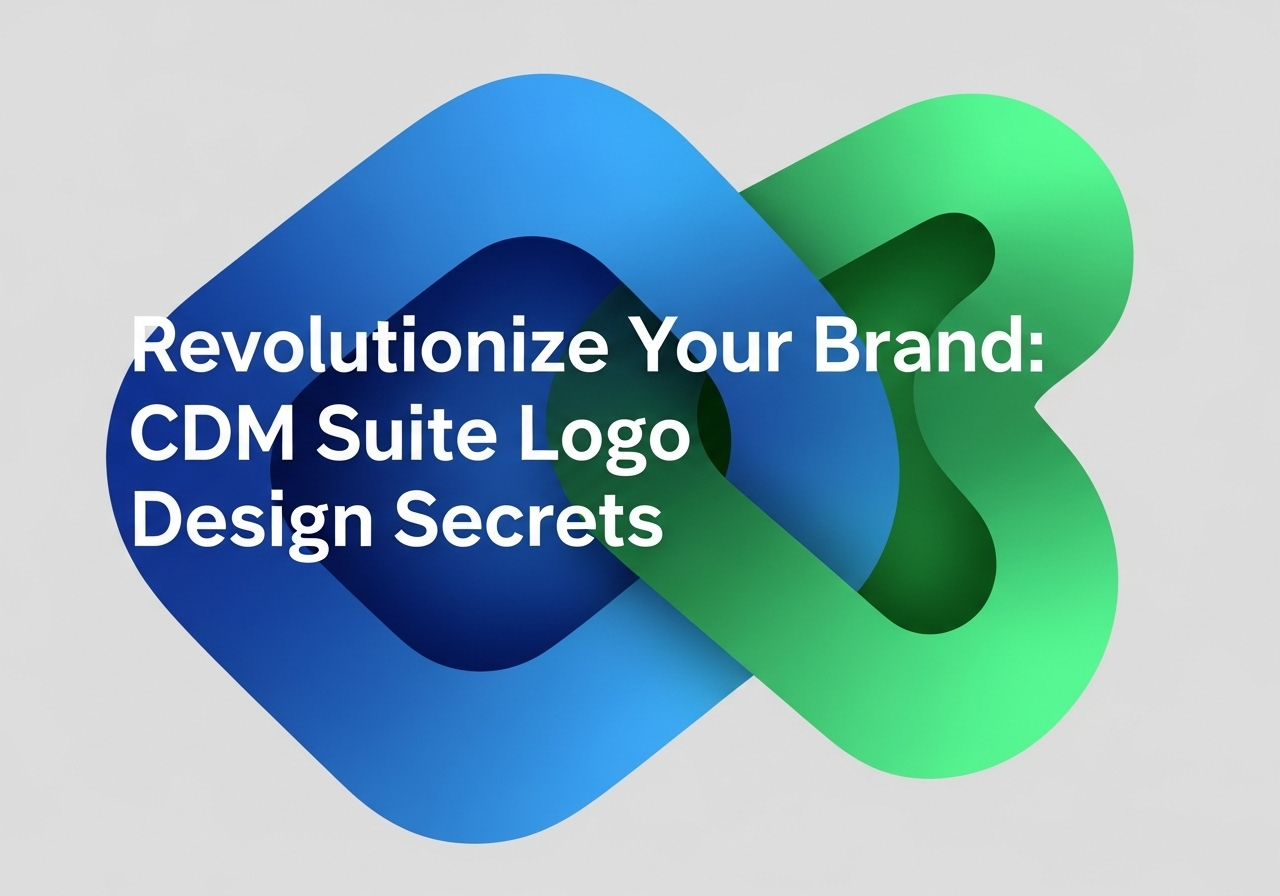 Revolutionize Your Brand: CDM Suite Logo Design Secrets