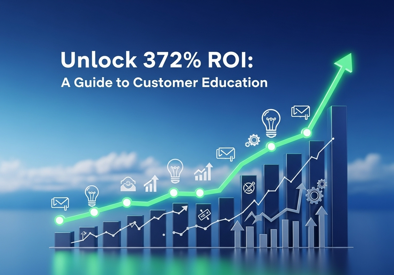 Unlock 372% ROI: A Guide to Customer Education