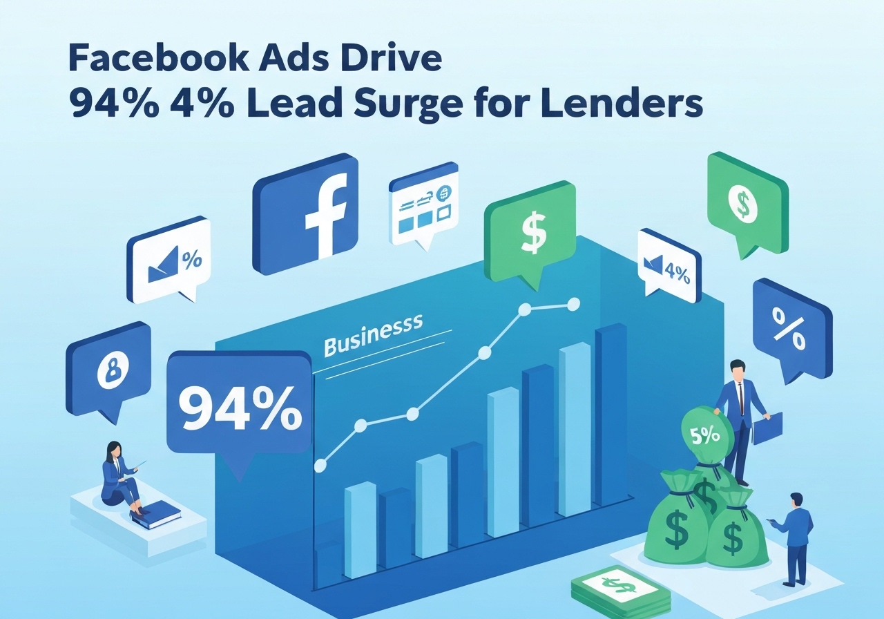 Facebook Ads Drive 94% Lead Surge for Lenders Facebook Ads Drive 94% Lead Surge for Lenders