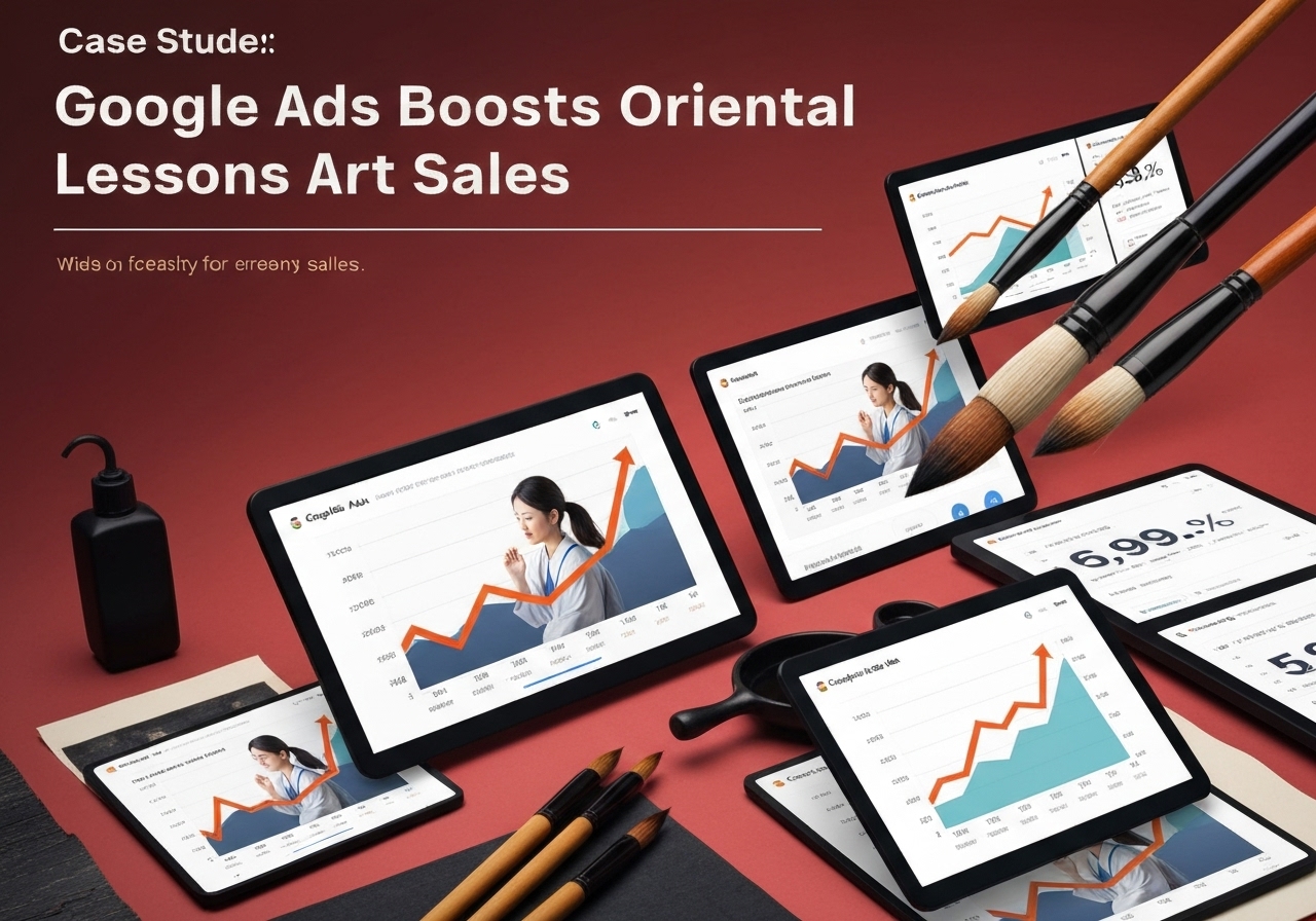 Google Ads Boosts Oriental Art Lessons Sales Google Ads Boosts Oriental Art Lessons Sales