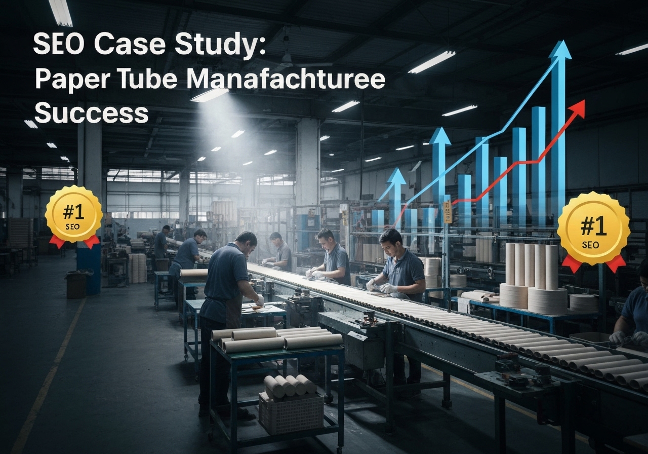 SEO Case Study: Paper Tube Manufacturer Success SEO Case Study: Paper Tube Manufacturer Success